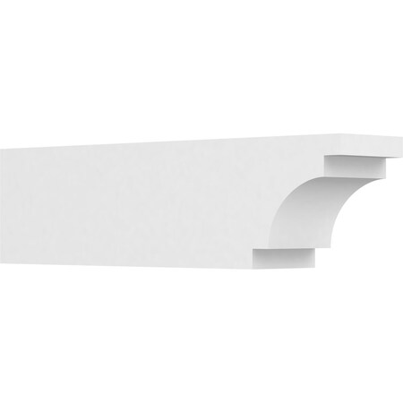 Ekena Millwork Standard Mediterranean Architectural Grade PVC Rafter Tail, 6"W X 8"H X 30"L RFTP06X08X30MED